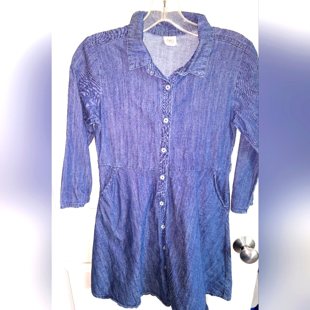 Wonder Nation Girls Jean Dress